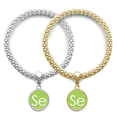 thumbnail image 1 of Chestry Elements Period Table Chalcogens Element Selenium Se Lover Bracelet Bangle Pendant Jewelry Couple Chain, 1 of 3