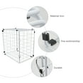 thumbnail image 5 of 1Pc Household Cat Cage Practical Iron Car Cat Cage Practical Foldable Pet Cage, 5 of 6