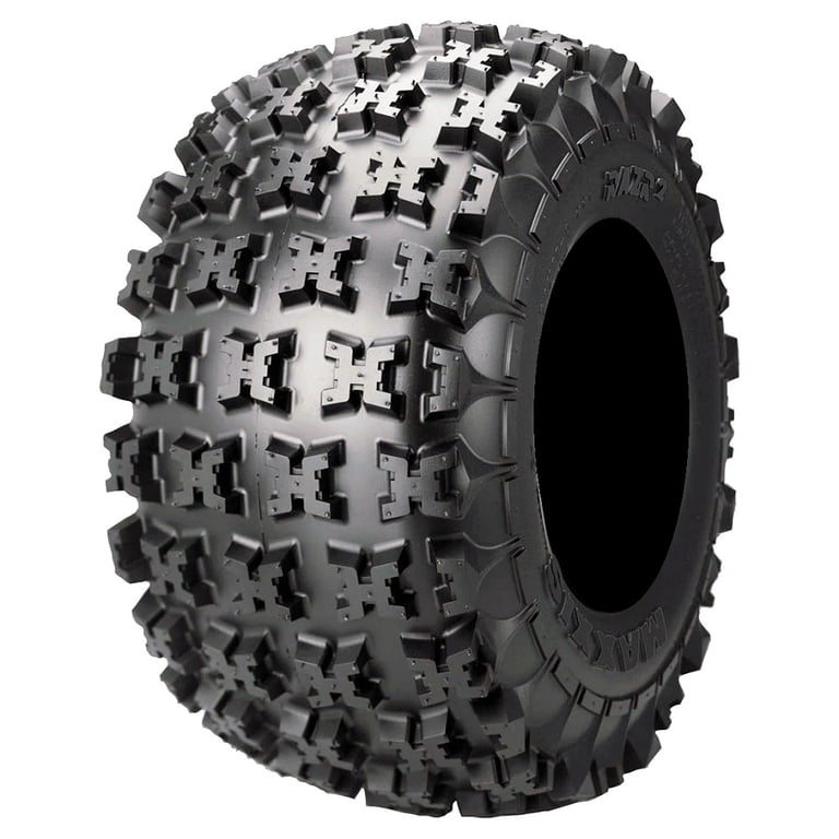 Maxxis Razr 2 Rear ATV Tires, 20x11-9, 6-Ply, Pair, Lug Traction