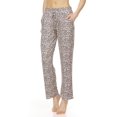 thumbnail image 2 of Flora Nikrooz Women's Kayla Printed Item Pajama Pant Beige Size S, 2 of 3