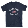 thumbnail image 1 of Bloomfield Connecticut Patriot Men's Cotton T-Shirt, 1 of 1