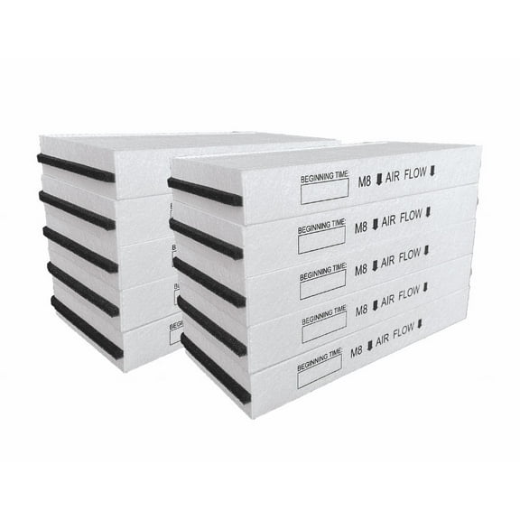 Ventilation Fan Air Filter - 10 Pack - Compatible With Panasonic Part Number FFV4300152S