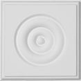 thumbnail image 1 of Ekena Millwork PB04X04X01WA 4.75 In. W X 4.75 In. H X 1.12 In. P Architectural Waltz Bullseye Plinth Block, 1 of 1
