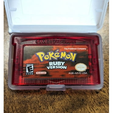 Pokemon Ruby version Gameboy Advance GBA Game-