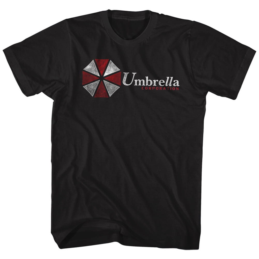 Umbrella Corporation Corp Logo Resident Evil Men's Black T-Shirt Size S to 3XL