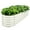 Off-White, variant on Olle Galvanized Raised Garden Beds Outdoor Plant Boxes Outdoor Garden 17" Tall Metal Raised Garden Bed 12-In-1 Garden Beds Outdoor for Vegetables, Cobalt Blue 17" Tall