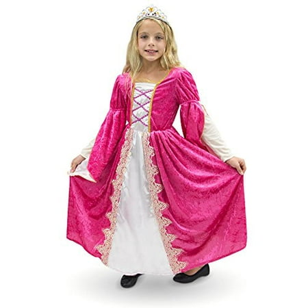 Boo! Inc. Regal Queen Princess Pink Victorian Dress Premium Halloween Costume