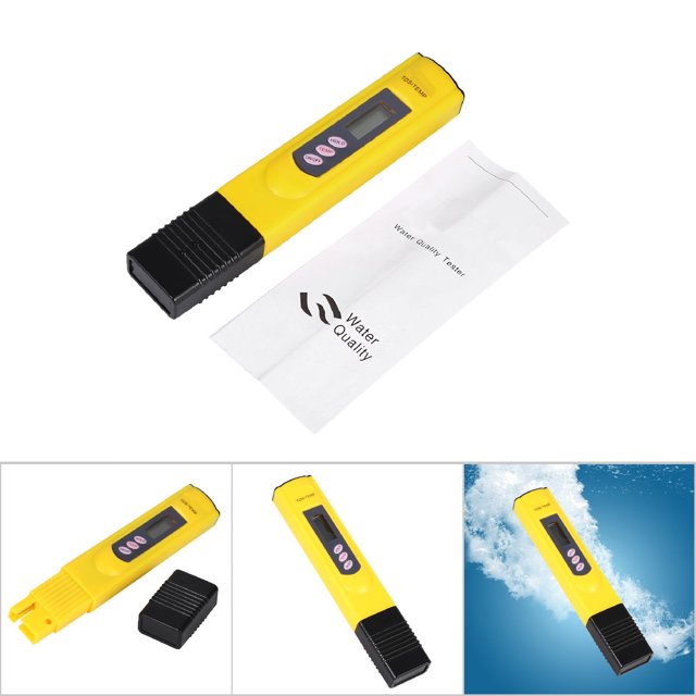 Medidor Digital TDS LCD Para Monitoreo De La Del Agua, Temperatura De 0-9999 Ppm Para Purificadores De Agua, Piscinas Hidropónicas