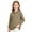 15# Khaki, variant on Girls Long Sleeve Pique Polo Shirt Kids Collared Golf Top Breathable Pique Knit 2026 Spring Fall School Uniform Blouse Yellow 9-10Y