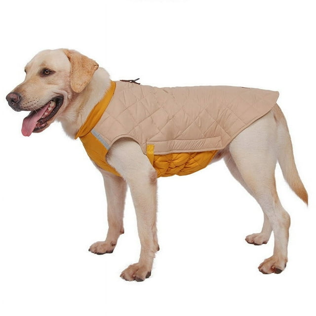 SIfdSeng Dog Clothes Medium Sized Dog Coats for Small Medium Dogs Boy Girl Cozy Dog Jackets Winter Vest Pet Windproof Cold Weather Clothes with Reflective Warm Dog Sweaters Outfit