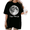 Black-1, variant on UNISHE Women's Realistic Full Moon Cursive Script Copy Moon Joy Graphic Short Sleeve T-shirt Relaxed Fit