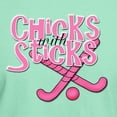 thumbnail image 3 of CafePress - Chicks With Sticks Field Hockey T Shirt - Men's Classic Graphic Cotton T-Shirt, 3 of 4