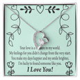 thumbnail image 2 of To My Girlfriend Lucky Forever Necklace w Message Card, 2 of 8