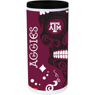 BruMate Texas A&M Aggies 12oz. Primary Mark Glitter Slim Can Cooler