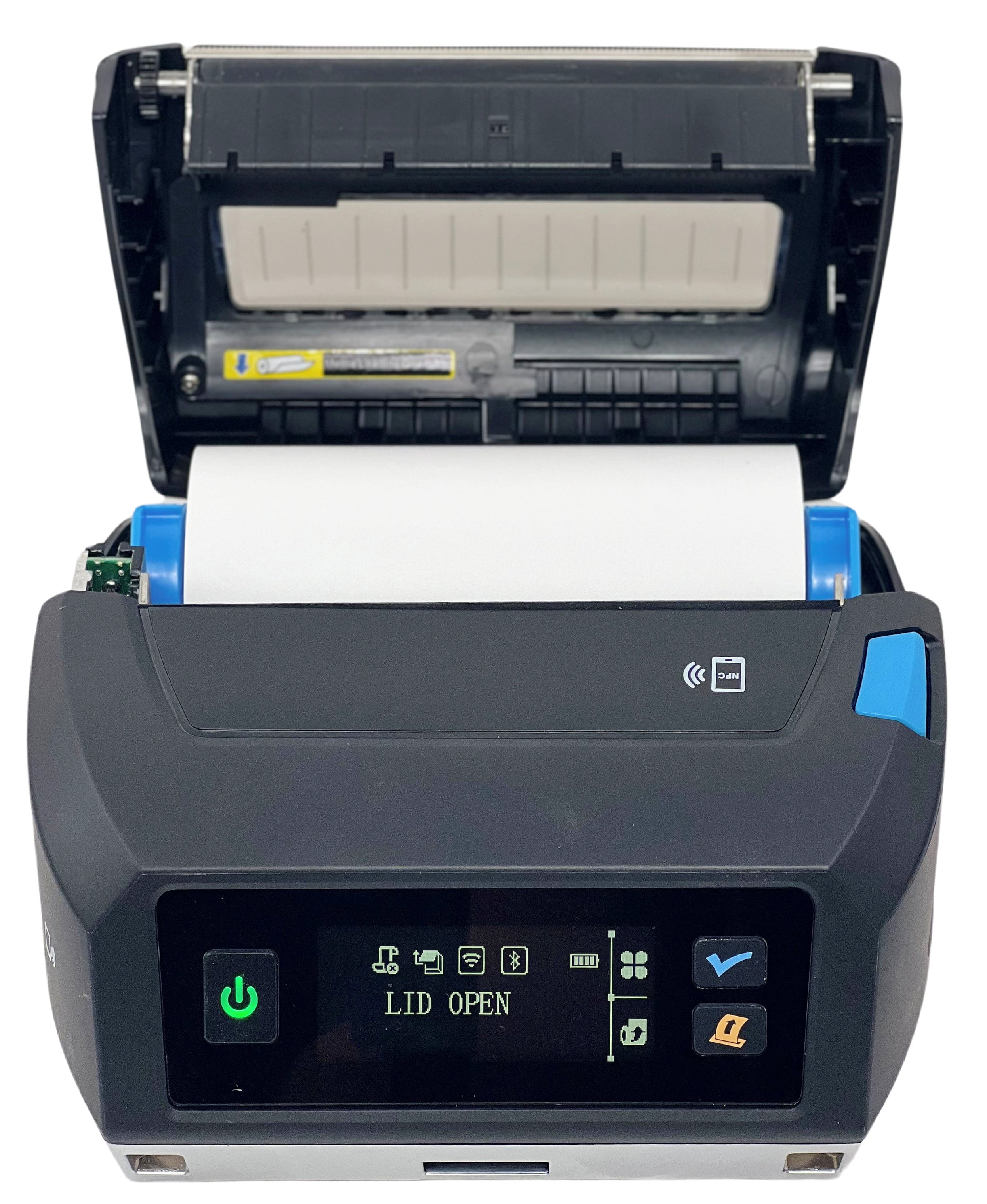 Printek 93944 FP641 Direct Thermal 4" printer with dual radio Bluetooth and WiFi Without Battery