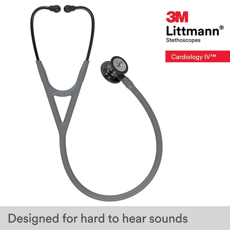 3M Littmann Cardiology IV Stethoscope, High Polish Smoke