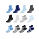 thumbnail image 1 of Calcetines Antiderrapantes Para Niños Calcetas Bebé 12 Pares  Malubero AZUL BLANCO NEGRO, 1 of 4