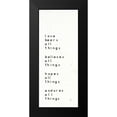 thumbnail image 2 of Adams, Emily 10x18 Black Modern Framed Museum Art Print Titled - Words of Encouragement I, 2 of 5