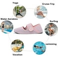 thumbnail image 5 of Water Shoes for Women Men Barefoot Beach Swim Aqua Socks Summer Wide Slides Sandals Quick Dry Pool River Sea Sock Shoes, 5 of 7