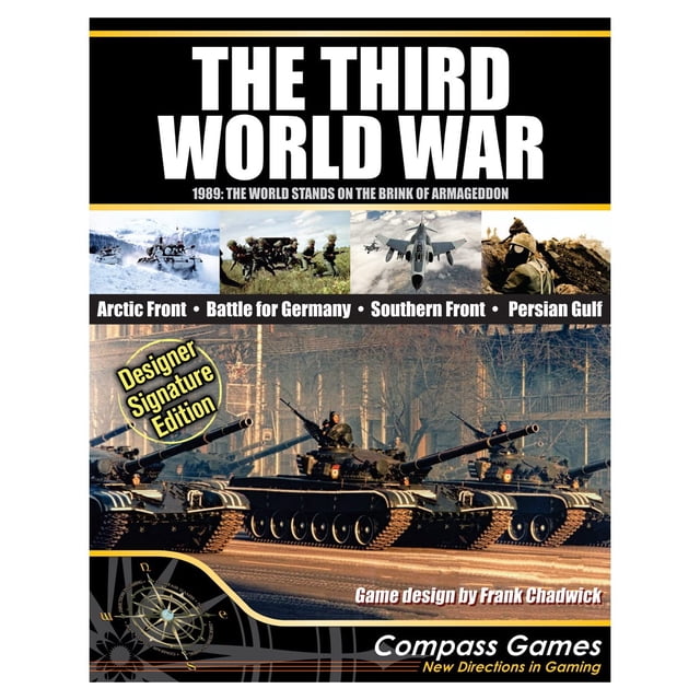 Compass Games CPS: The Third World War: Designer Signature Edition Board Game