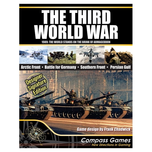 Compass Games CPS: The Third World War: Designer Signature Edition Board Game