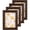 Dark Brown, variant on Concepts 8x10 Gold Picture Frames – Ornate Vintage Photo Frames with HD Glass, Wallhang/Tabletop Display