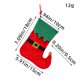 thumbnail image 1 of Xiao Hua 6 medias navideñas de fieltro con medias colgantes para chimenea para decoración navideña familiar, regalos de fiesta de Navidad, C, 1 of 4