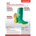 thumbnail image 3 of Onguard Industries Size 11 Hazmax Green 16'' PVC Knee Boots With Ultragrip Sipe Outsole, Steel Toe And Removable Insole, 3 of 3