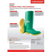Onguard Industries Size 11 Hazmax Green 16 PVC Kneeboots With Ultragrip Sipe Outsole And Steel Toe