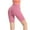 Pink, variant on Rezuofi 1 Pcs Trinity Workout Biker Shorts for Women Tummy Control High Waisted Exercise Athletic Gym Running Yoga Short 6"
