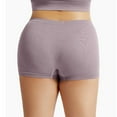 thumbnail image 3 of Ashirexll Running Shorts for Women, Womens Gym Shorts, Solid Color Large Flat Angle Bottom Four Corner Bottom Short Bottom Shorts, 3 of 3