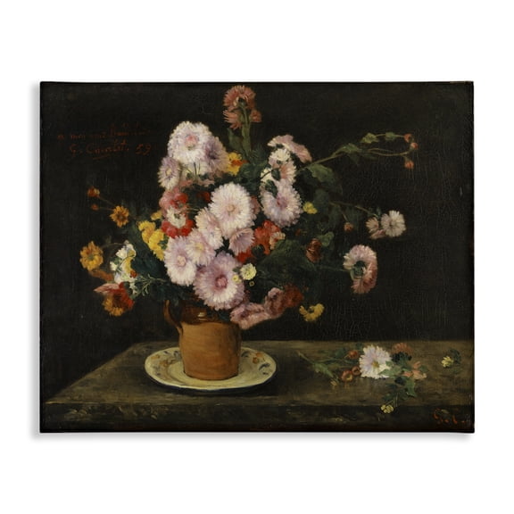 Stupell Industries French Country Classical Bouquet of Asters Canvas Art, 20 x 16, by one1000paintings