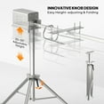 thumbnail image 5 of Rotisserie Grill Kit, Electric Rotisserie Grill 176 Lbs Capacity, 46" Pig Lamb Spit Roaster Stand Rotisserie w/Adjustable Height, BBQ Charcoal Spit Rod Stainless Steel for Outdoor Camping Party, 5 of 8