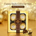 thumbnail image 6 of Funny Chocolate Socks Gift Box for Men Women Teen Boys - Funny Novelty Funky Crazy Cool Food Socks Gifts Set for Chocolate Lovers - Fathers Birthday Fun Christmas Gift Ideas Stocking Stuffers, 6 of 7