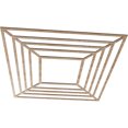 thumbnail image 2 of Ekena Millwork 38"OD x 14"ID x 1/4"T Raven Wood Fretwork Pierced Ceiling Medallion, Red Oak, 2 of 3