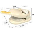 thumbnail image 4 of 2 In 1 Dumpling Maker, Kitchen Dumpling Making Tool, Dumpling Mould Print, Dumpling Skin Maker Dumpling Moulds, 4 of 5