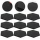 thumbnail image 2 of 12 pegatinas decorativas de pared multifuncionales con aislamiento acústico hexagonales para bricolaje, 2 of 6