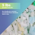 thumbnail image 3 of Shredded Foam Filling Made from Recycled Materials – Long Lasting Shredded Bean Bag Filler Foam - Lightweight Moldable Foam Filling - 5 lbs, 3 of 9