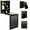 Brown, variant on Gymax Wall Mounted Table Fold Out Convertible Desk with A Blackboard/Chalkboard White