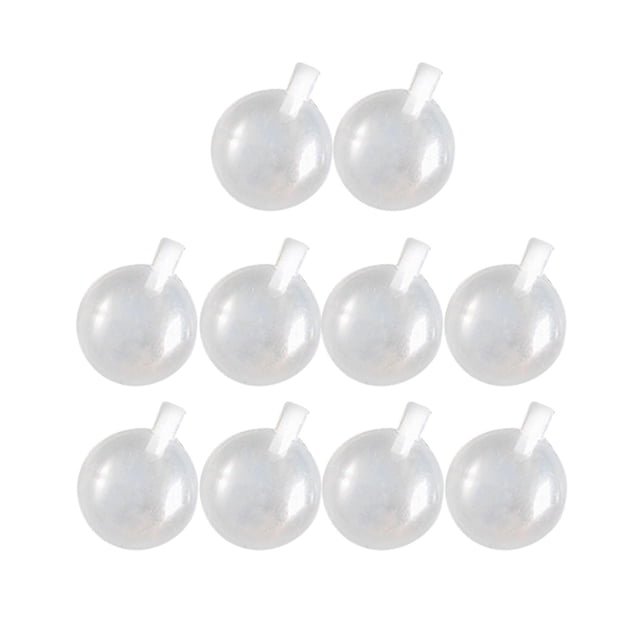 10 Unids Juguete Squeaky para Perro Yuyangstore Transparente Portátil Pequeño 35 mm
