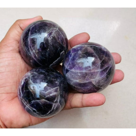 Amethyst Sphere, Amethyst Ball, Amethyst Crystal Sphere, Amethyst Crystal Ball, Crystal Ball, Crystal Healing,Amethyst Globe Gemstone Sphere 55-65MM