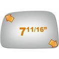 thumbnail image 2 of Flat Driver Side Power Replacement Mirror Glass for 95-99 Toyota Tacoma W/O Baking Plate, 2 of 3