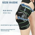 thumbnail image 2 of JIUFENTIAN Hinged Knee Brace for Women Men Knee Pads with Removable Side Stabilizers Knee Supports for Joint Pain Knee Pain Relief, 2 of 6