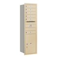 thumbnail image 4 of Salsbury Industries Recessed USPS 8 Door Rear Load 4C Horizontal Mail Center with 1 Parcel Locker, 4 of 4