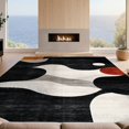 thumbnail image 2 of Design&I 6'x9' Ultra Soft Area Rug, Farmhouse Abstract Brushstroke Splash Contemporary Moden Tapetes None Fluffy Washable Non Shedding for Guest Room Bedroom Living Room, 2 of 7