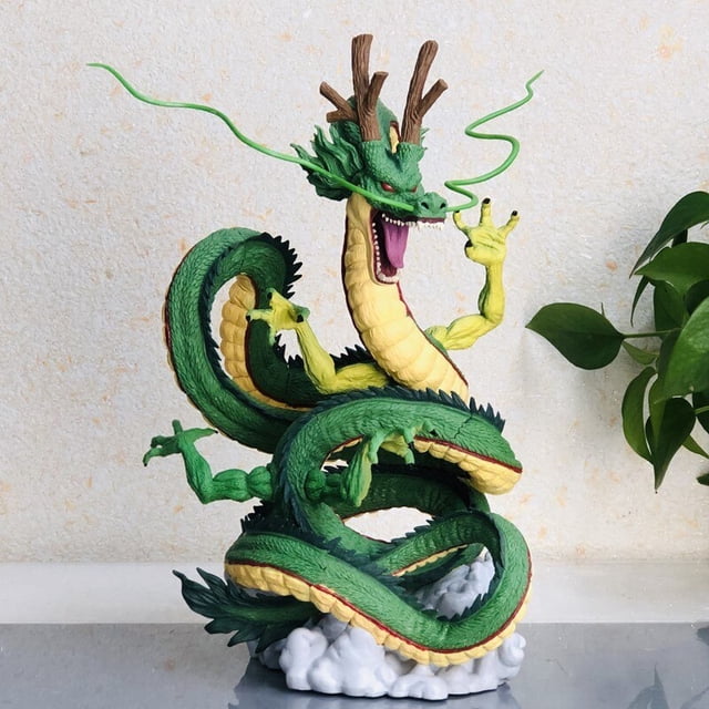 Anime Dragon Ball Z Super Shenron PVC Action Figures Wishing Dragon Toy Shenron Figurine Toys Collection Summon Shenlong Gift zhangyuxiang LED