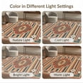 thumbnail image 7 of ODIKA 8'x10' Washable Area Rug Non-Slip Chair-Friendly Mat Southwestern Lone Mens Decorations Reindeer Cabin Cowboy Boho Playful Expressive for Dining Room, Large Office, Lounge, 7 of 7