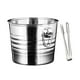 thumbnail image 4 of Cubo de hielo de acero inoxidable Macarena 7L con abrazadera, 4 of 8