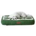 thumbnail image 2 of TOWN & COUNTRY LUXE CuddleTown Matisse Everwash® Pillow Pet Bed, Water Repellent Floor Pillow, Machine Washable Cover, Soft & Calming, Green, Small 28"x22"x4", 2 of 7