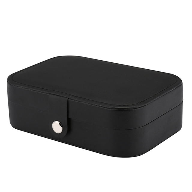 Joyero a prueba de agua con Estuche de almacenamiento portátil de múltiples capas para pen, colr, de joyería, accesorios Negro Sunnimix Caja de almacenamiento de joyas